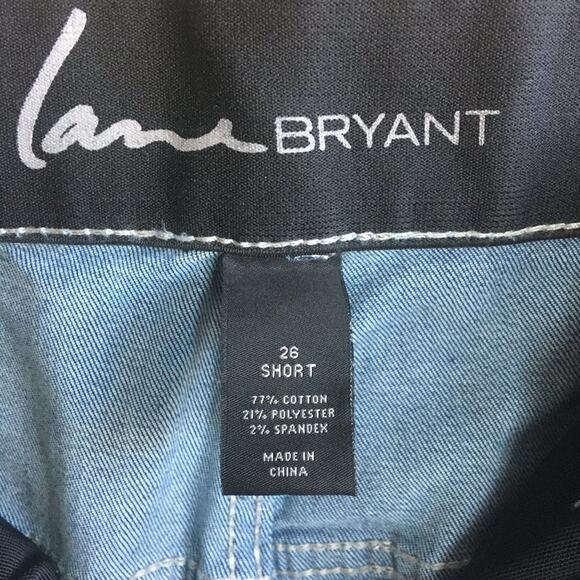 Lane Bryant Medium Wash Straight Leg Fit Jeans 26 - Picture 8 of 12